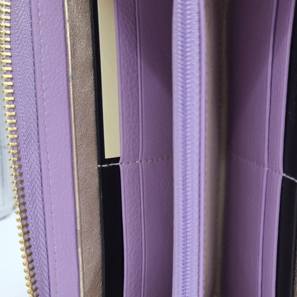 Radley London Sunshine Seeker Large Zip Around Matinee Wallet Lavender NWT!  NEW - Picture 7 of 9